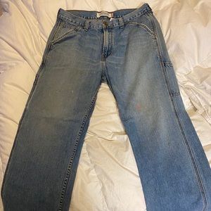 Levi’s Loose Straight Leg Carpenter Jeans. 34/30